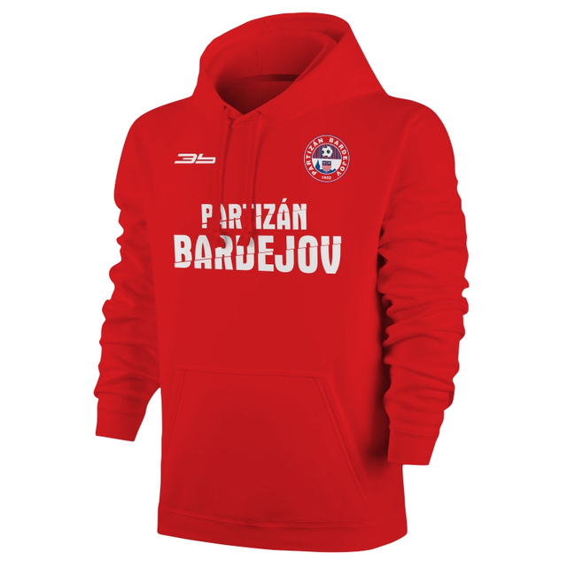 Bavlnená mikina s kapucňou FK Bardejov 0118