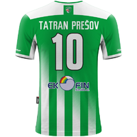 Futbalový dres 1. FC Tatran Prešov 18/19 replika tmavá