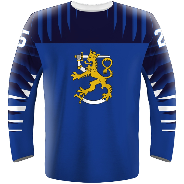 Fan hokejový dres Fínsko 0219