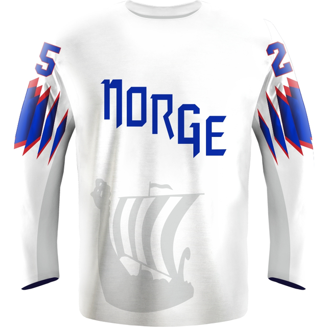 Fan hokejový dres Nórsko 0119