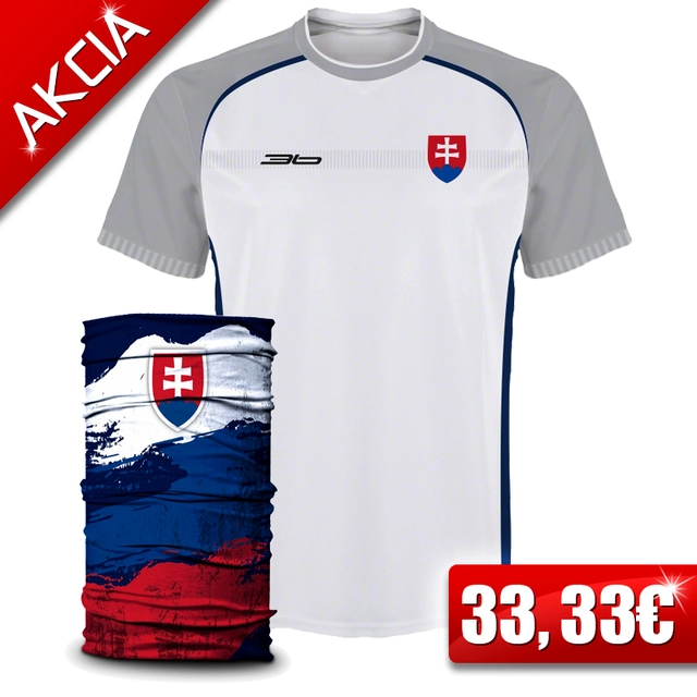 Akcia - Slovenský futbalový dres + šatka 