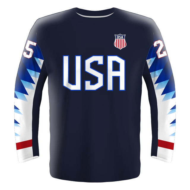 Fan hokejový dres USA 0219