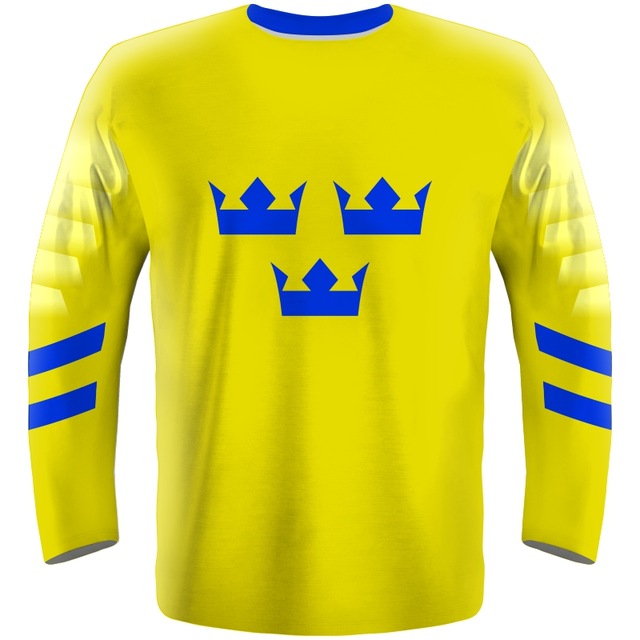 Fan hokejový dres Švédsko 0119