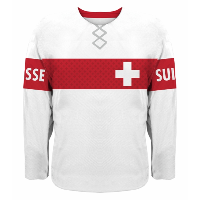 Švajčiarsko hokejový dres, vz. 3
