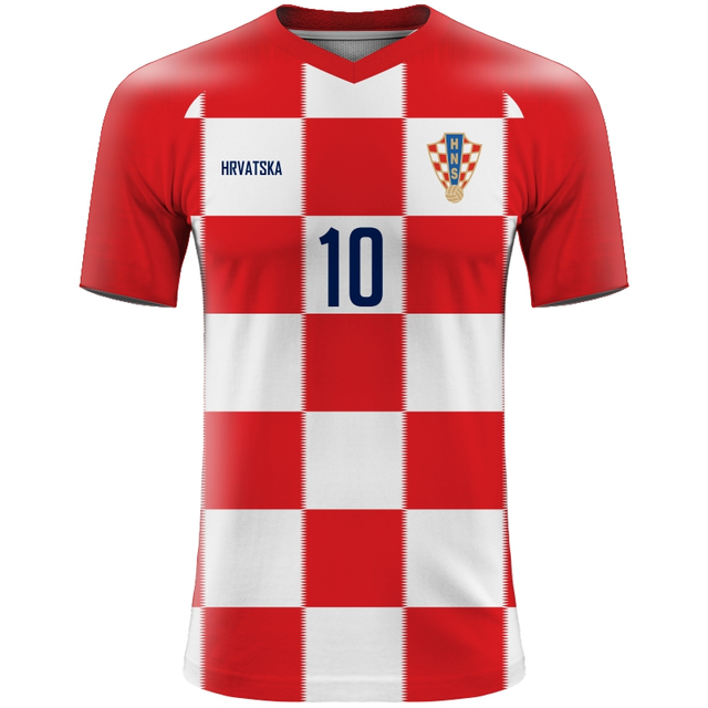 Fanúšikovský dres Chorvátsko 2018