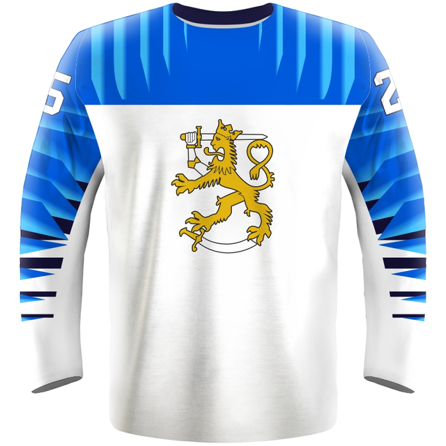 Fan hokejový dres Fínsko 0119