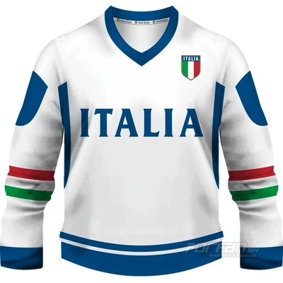 Taliansko - fanúšikovský dres, biela verzia - LOMBARDI 9 + minidres