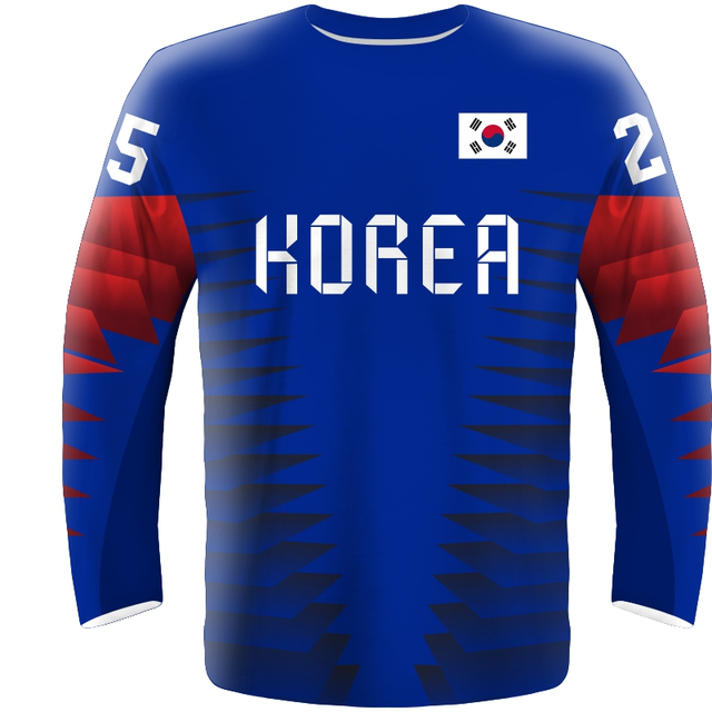 Fan hokejový dres Kórea 0119