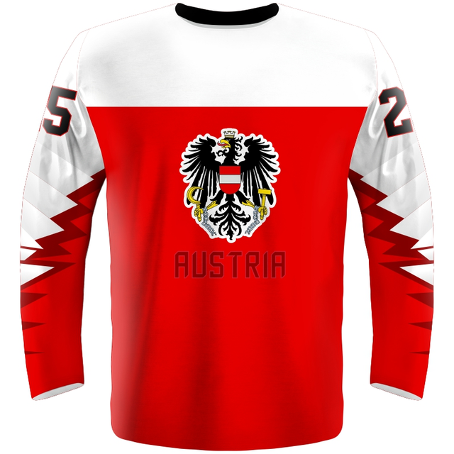 Fan hokejový dres Rakúsko 0219