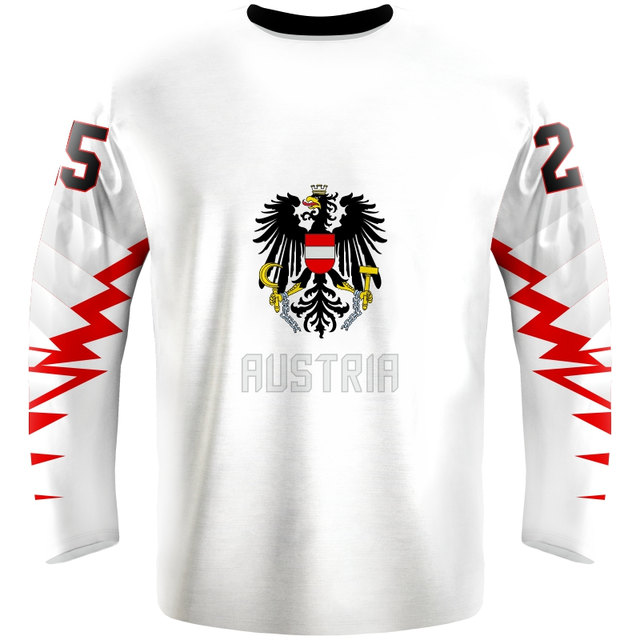 Fan hokejový dres Rakúsko 0119