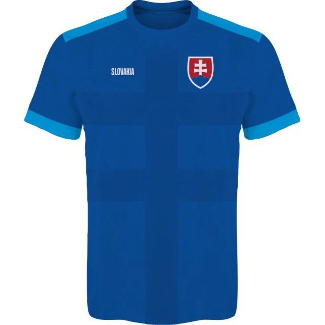 Futbalový dres Slovensko "Basic" - modrý