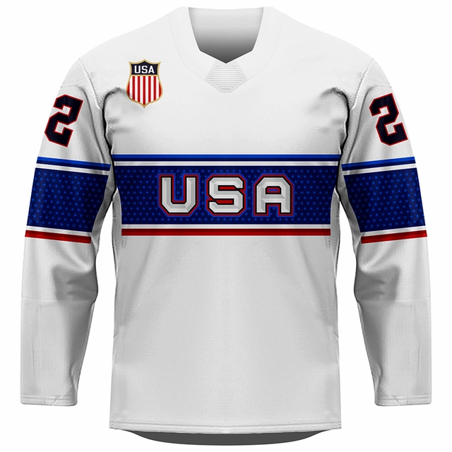 Fan hokejový dres USA 0122