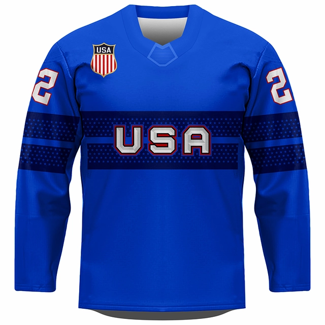 Fan hokejový dres USA 0322