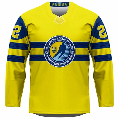 Fan hokejový dres Ukrajina 0122