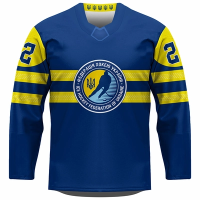 Fan hokejový dres Ukrajina 0222