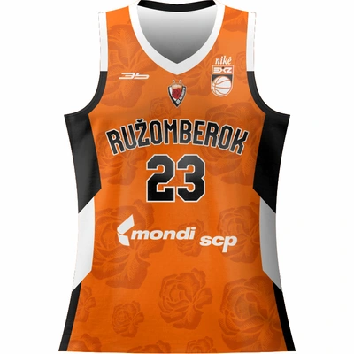 Basketbalový dres MBK Ružomberok 2023/24 tmavý
