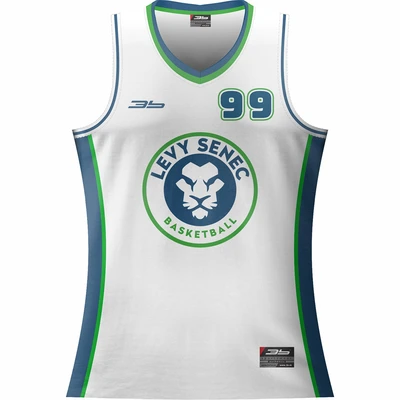 Basketbalový dres BK Levy Senec 2023/24 svetlý