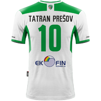 Futbalový dres 1. FC Tatran Prešov 18/19 replika svetlá
