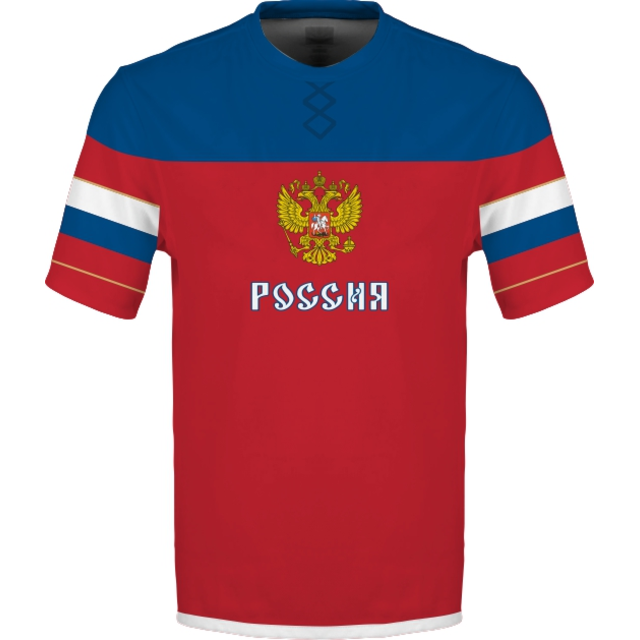 Sublimované tričko Rusko vz.1
